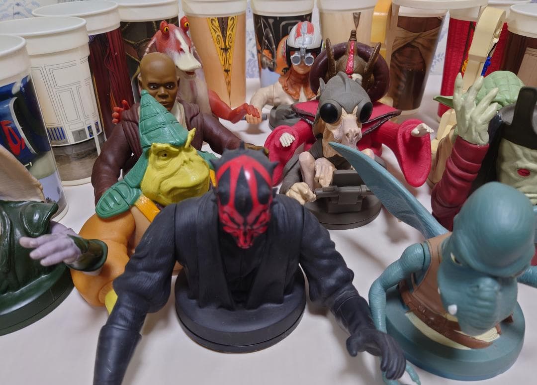 スターウォーズ カップトッパー USAバージョン 全12種