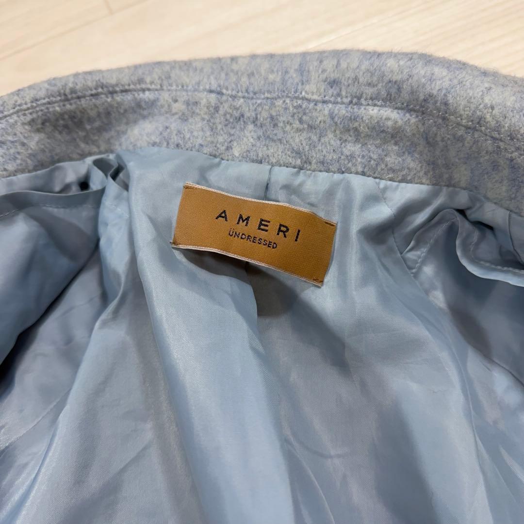 Ameri undressed back flare coat サイズM