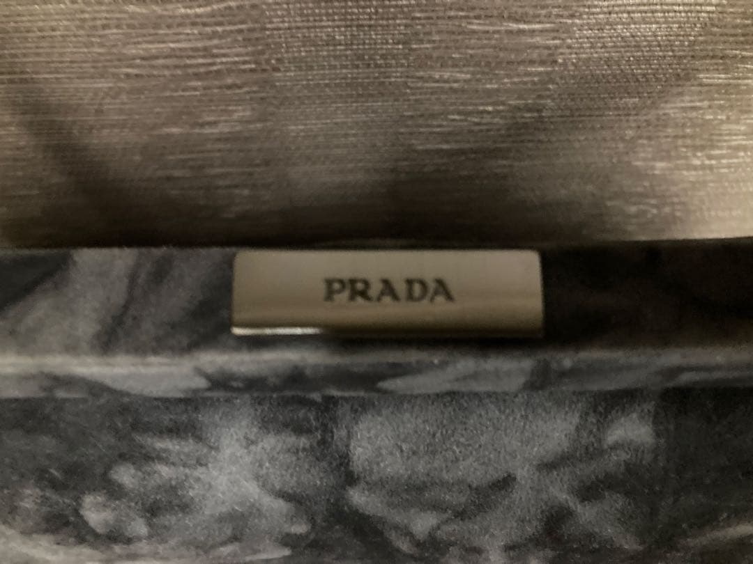 PRADA パーティーバッグ グレー