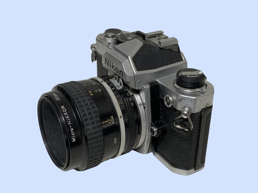 フィルムカメラ M7703 Nikon FM Micro-NIKKOR 55mm f3.5