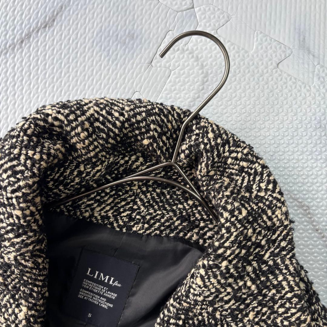 大人気✨リミフゥLIMI feuヨウジヤマモト ツイードコートテーラードジ　変形