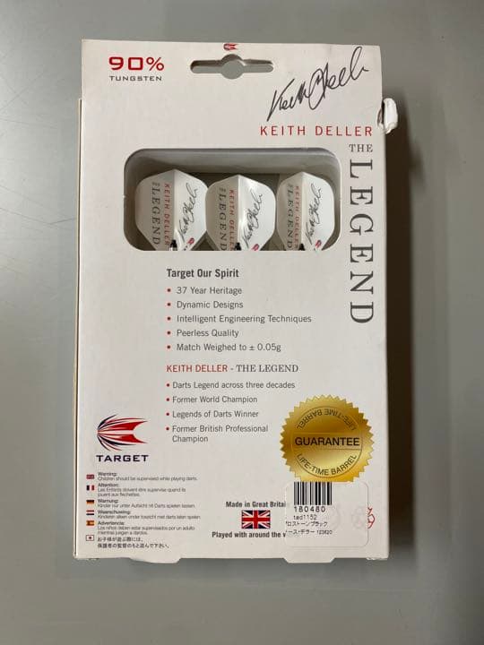 KEITH DELLER THE LEGEND 18g ダーツ TARGET