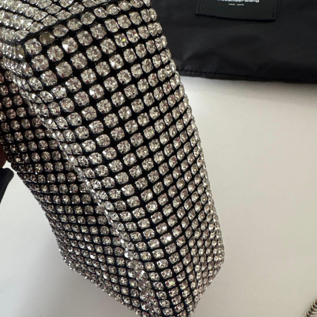 Alexander Wang Wangloc ラインストーン クラッチバッグ