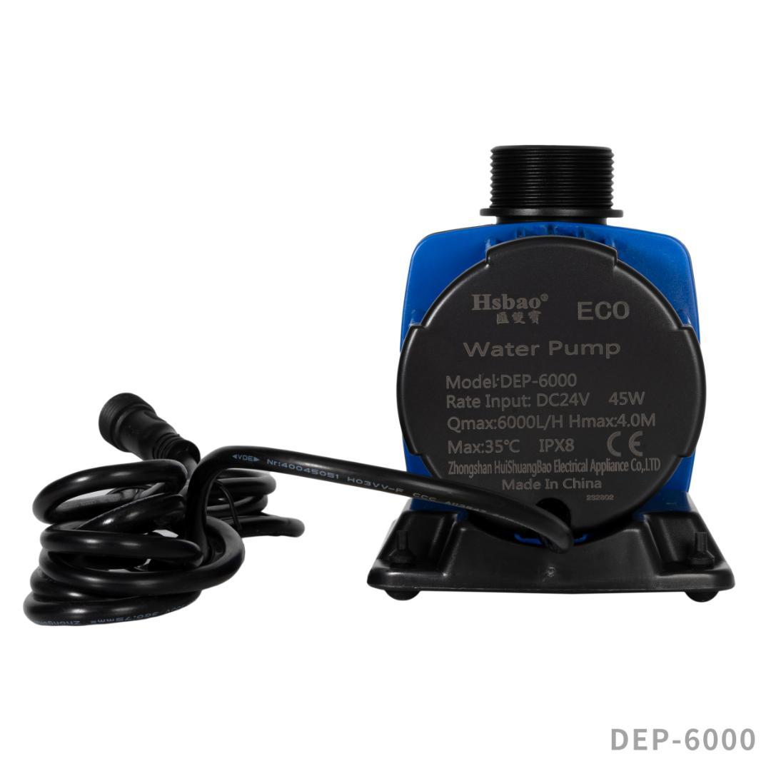 【NEWモデル１ヵ月保証：HSBAO DEP-6000水中ポンプ　DCポンプ