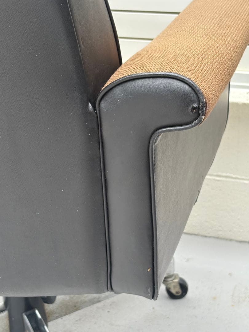 昭和レトロ ミッドセンチュリー デスクチェアPCチェア ゲーミングチェア 椅子