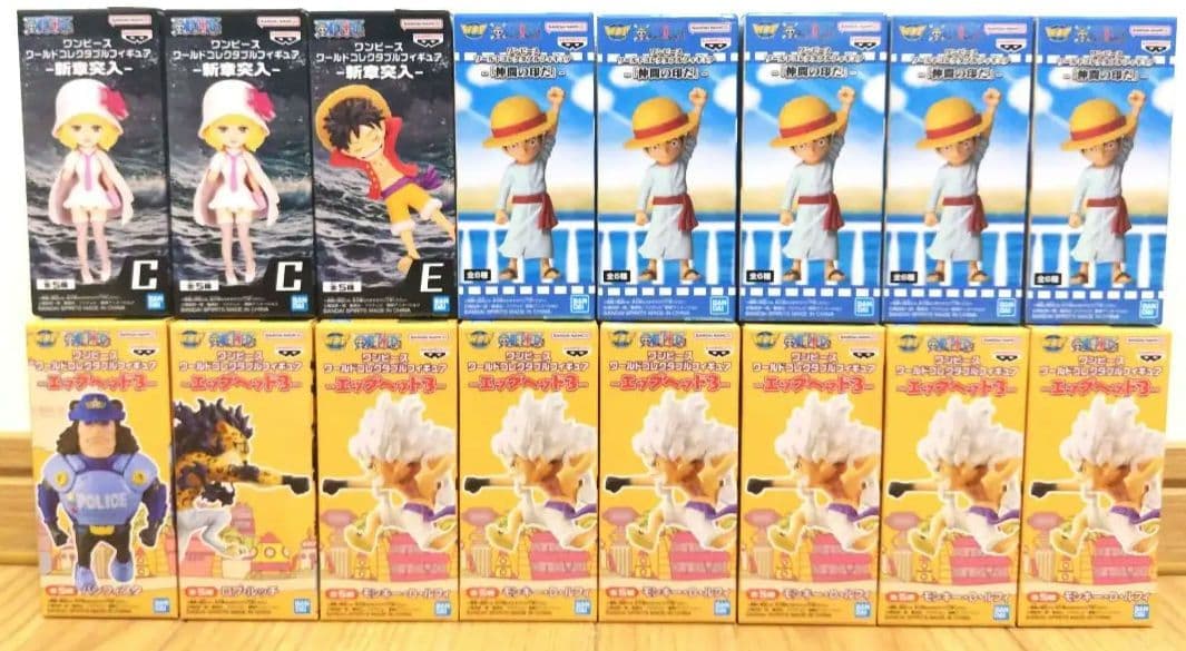 ワンピース ワールドコレクタブルフィギュア 計 87点 まとめ売り