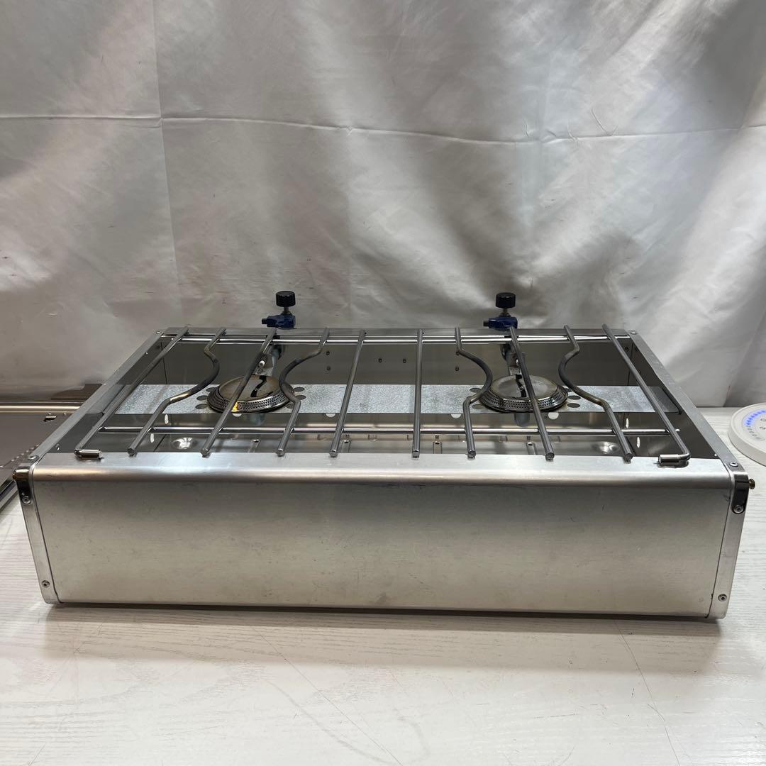 希少品 イワタニプリムス P-2FLA-AL ツーバーナーコンロ