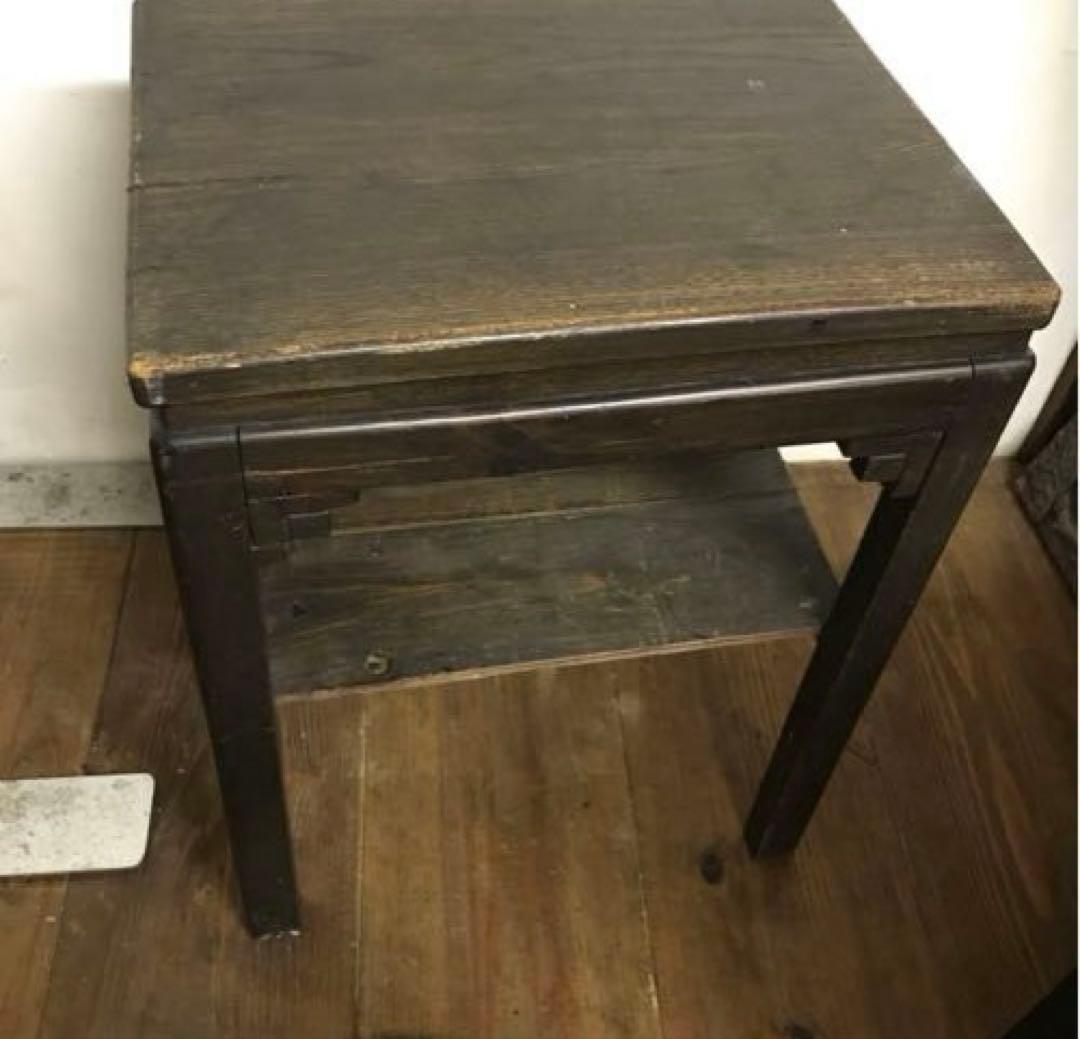 美品　木製　年代物　ヴィンテージ　飾り台　古道具　古木　雰囲気あります