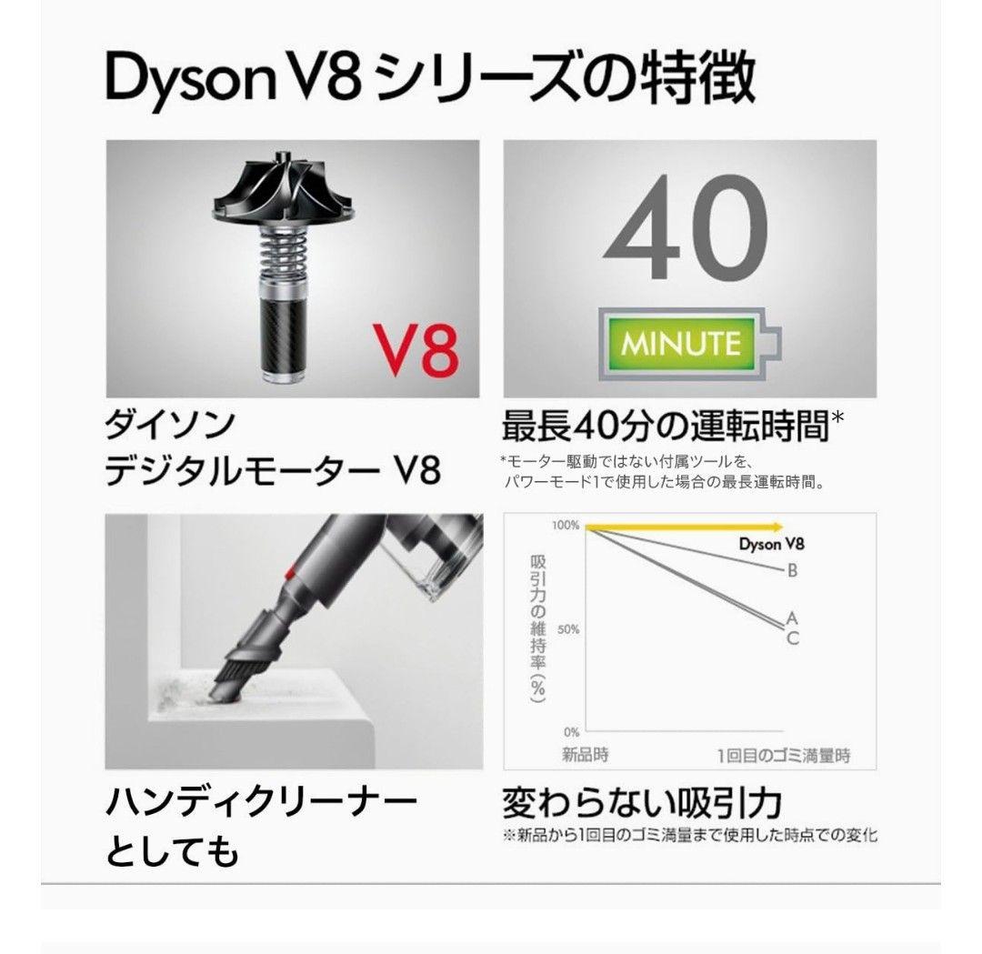 【新品】ダイソン掃除機 コードレス V8 Origin SV25 RD2AM