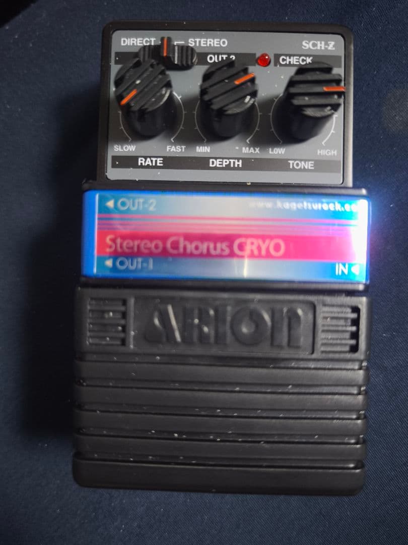 稀少品Kagetsu Rock Stereo Chorus CRYO SCH-Z