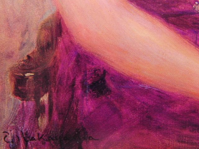 中山忠彦、『花の首飾り』、希少な画集より、新品高級額