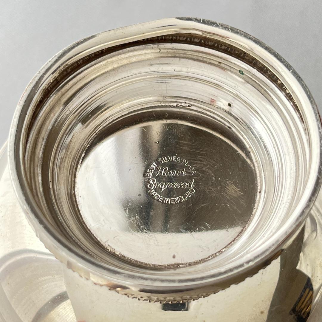 【英国】 ビクトリアン ティーストレナー / スタンド【シルバープレート】