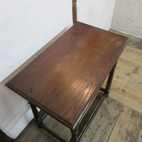 イギリス アンティーク 家具 サイドテーブル オケージョナル 英国 6646d