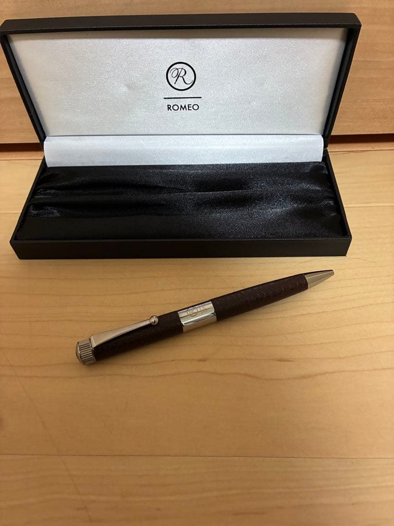 本日限定セール　Romeo No.3 細軸　ロメオ No.3 レザー調