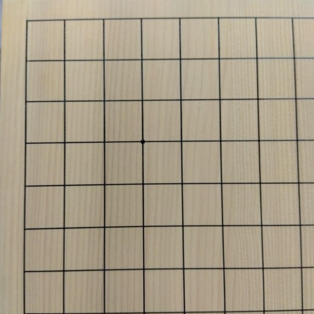 【新榧しんかや　２寸卓上碁盤　柾目】