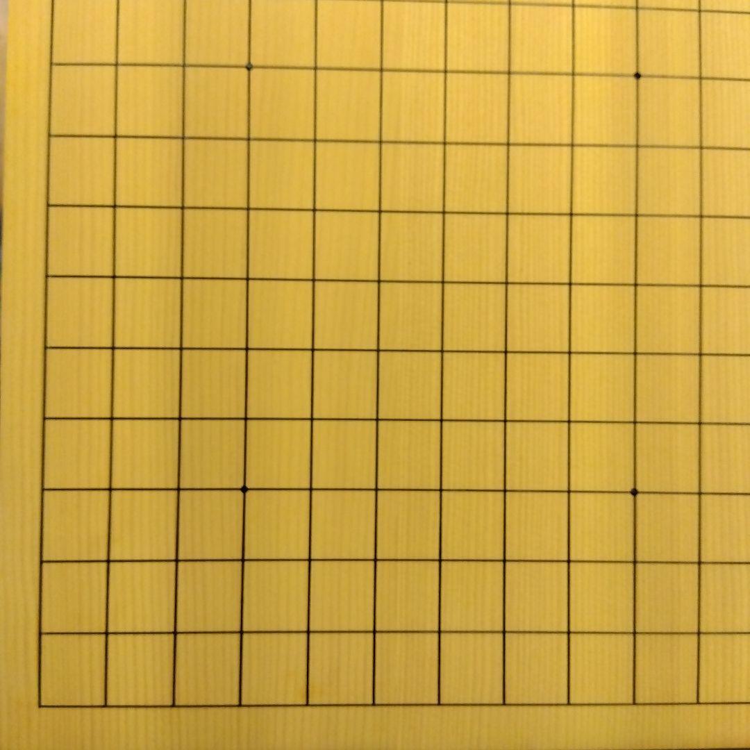 【新榧しんかや　２寸卓上碁盤　柾目】