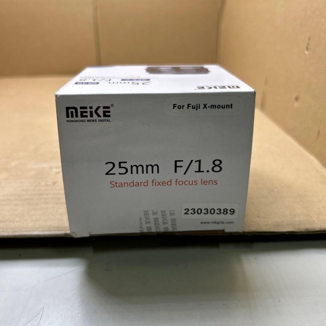 Meike 25mm f/1.8 単焦点レンズ Fuji Xマウント用