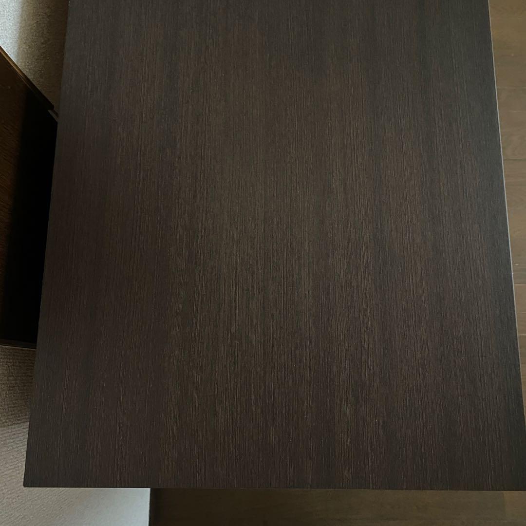 リビングキャビネット 食器棚 リビング収納 チェスト ダークブラウン