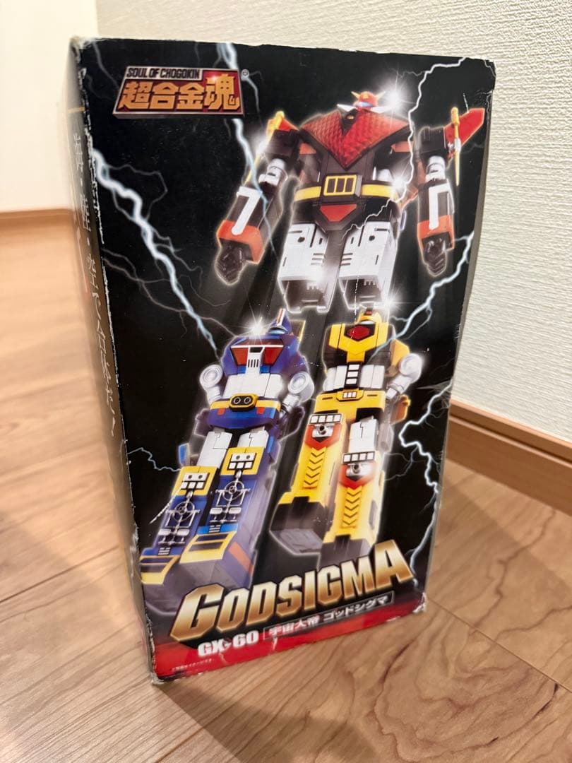 【希少】バンダイ 超合金魂 宇宙大帝ゴッドシグマ GX-60