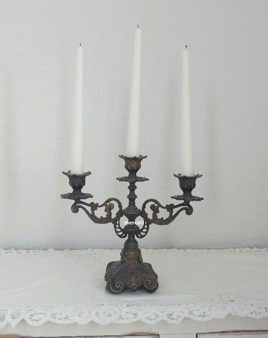 アンティーク　キャンドルホルダー