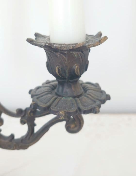 アンティーク　キャンドルホルダー