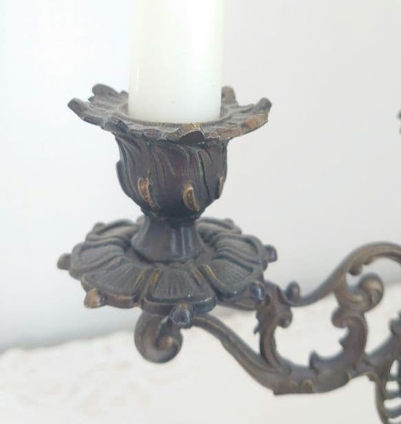 アンティーク　キャンドルホルダー