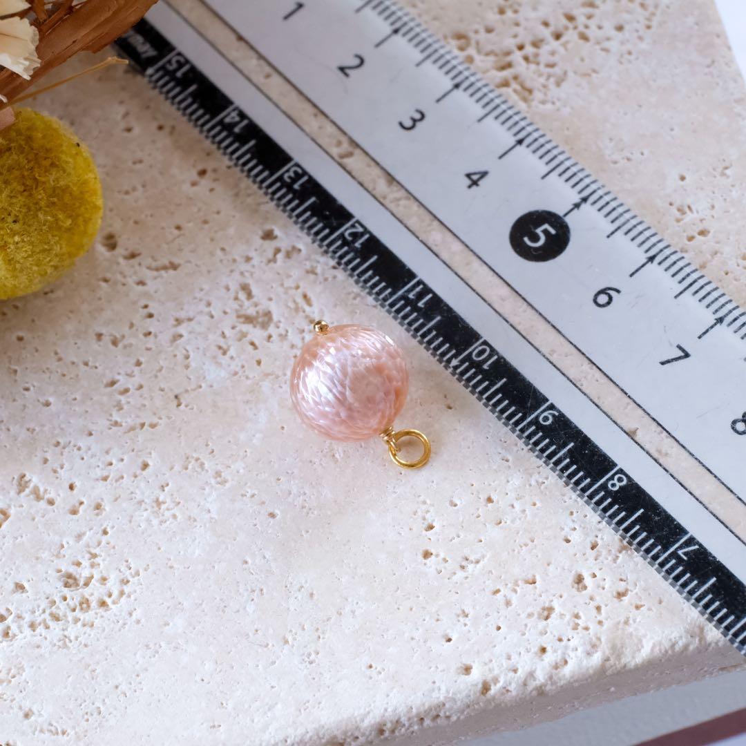 Kaya ♦︎14kgfピーチピンクドラゴンスケールカービングPT