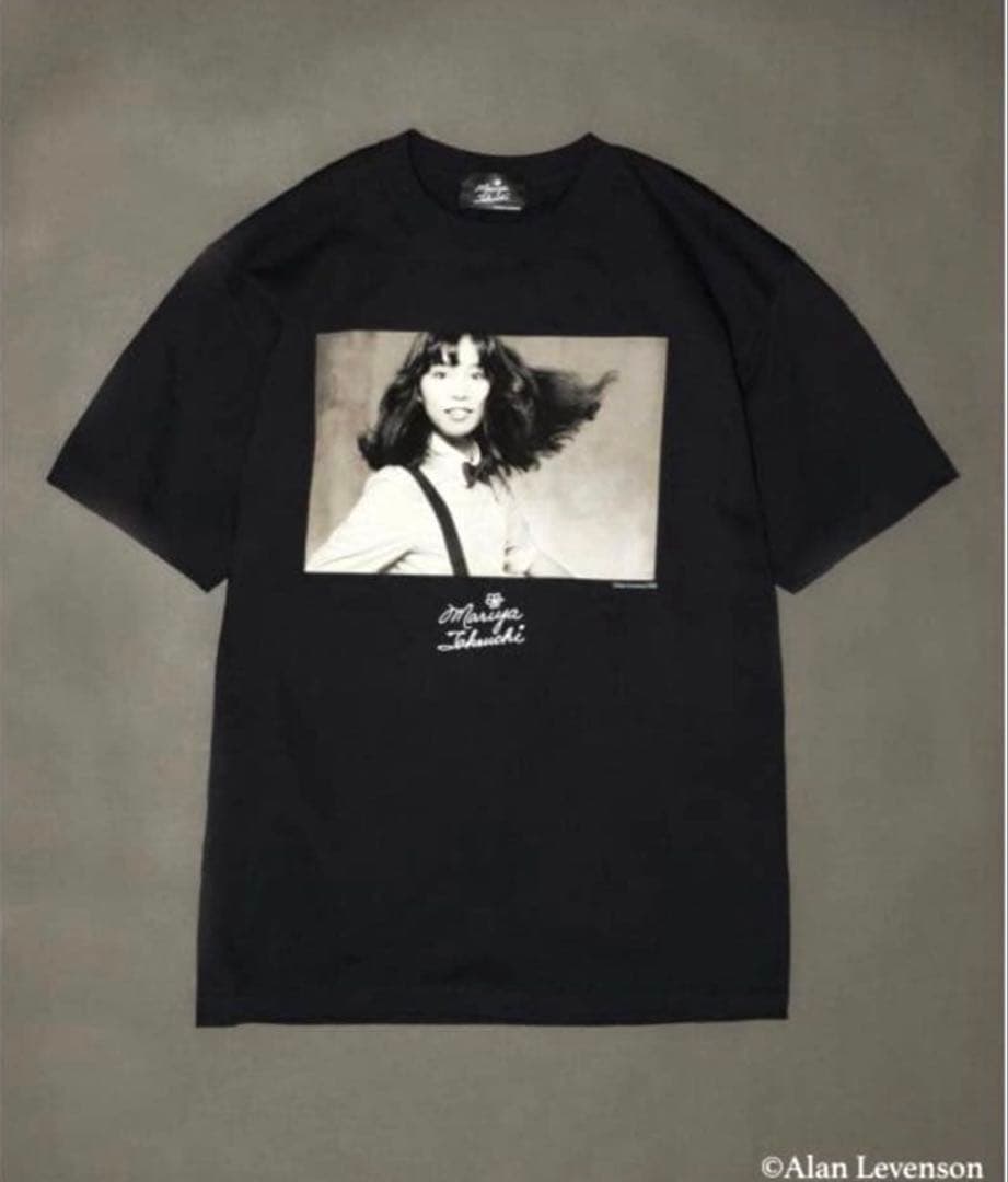 WEB限定予約》竹内まりや / PLASTIC LOVE プリント Tシャツ黒