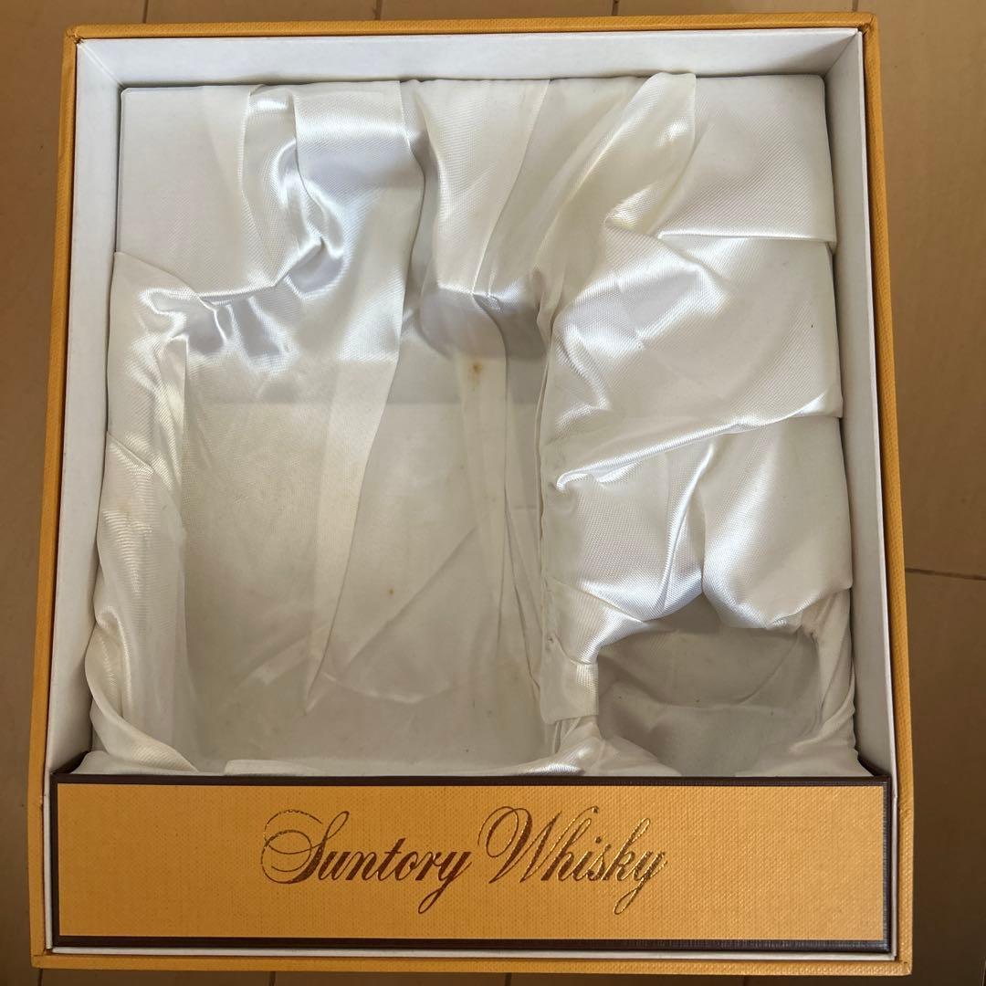 古酒　サントリー　ウイスキー インペリアル 未開封　クリスタルグラスの替え栓付き
