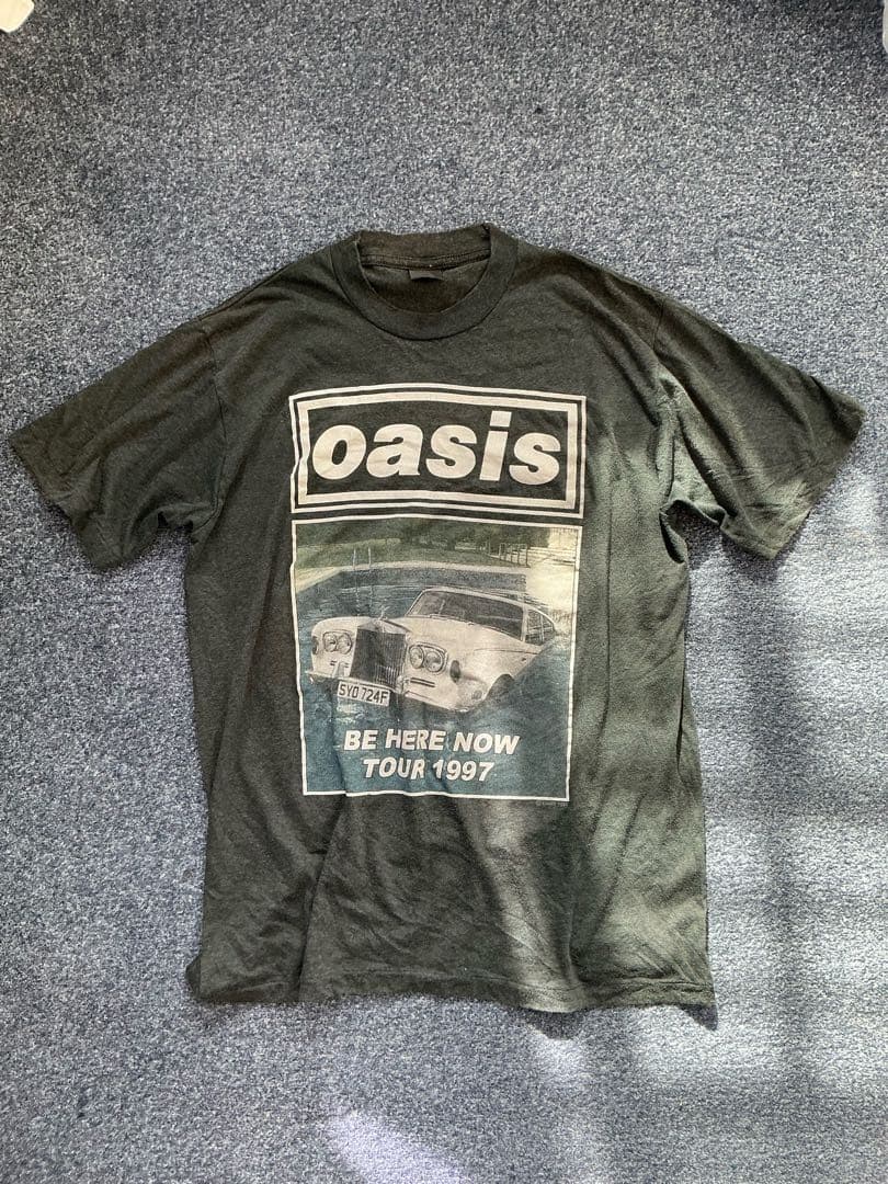 激レア！1997年Oasis BE HERE NOW TOUR Tシャツ
