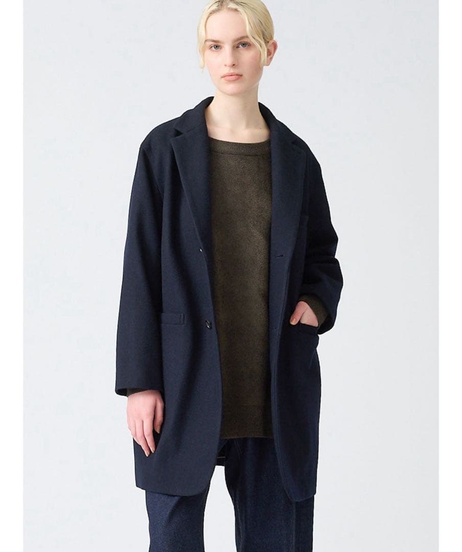 【mizuiroind】チェスターコート