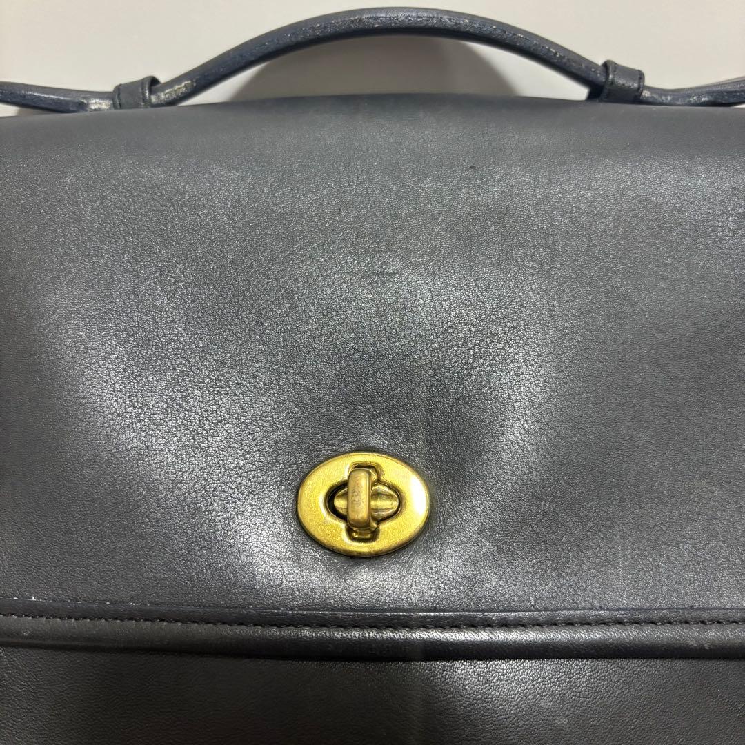 coach オールドコーチ ショルダーバッグ ブラック　C6C-9870