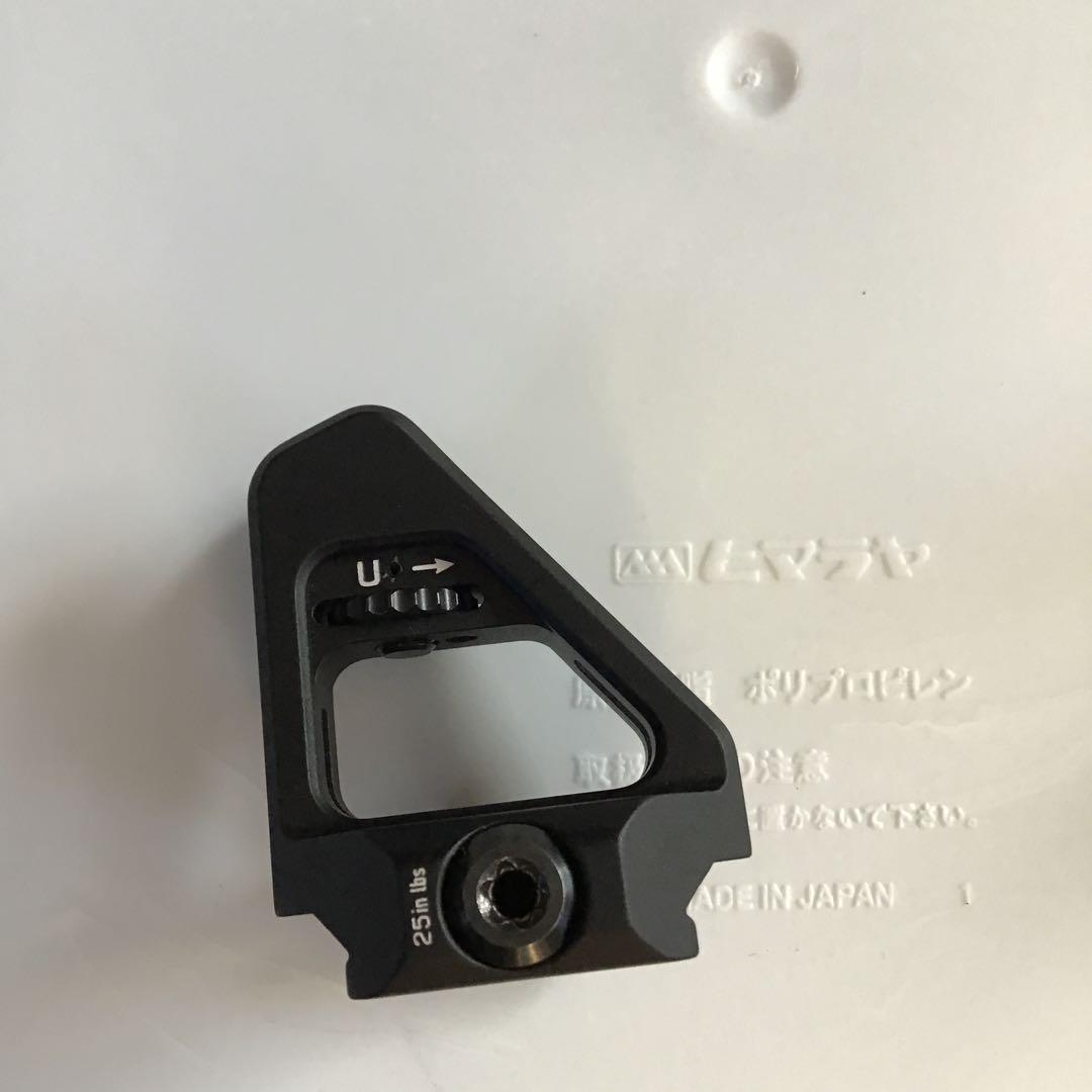 y*u様 SCALAR WORKS実物サイト 25 in-lbs 調整機能付き