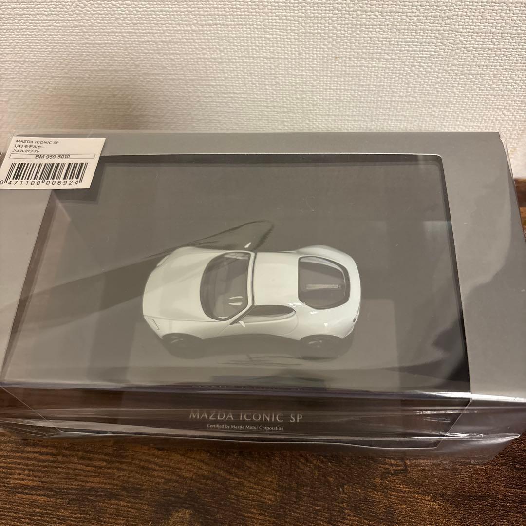 マツダ iconic spホワイトミニカー 未開封