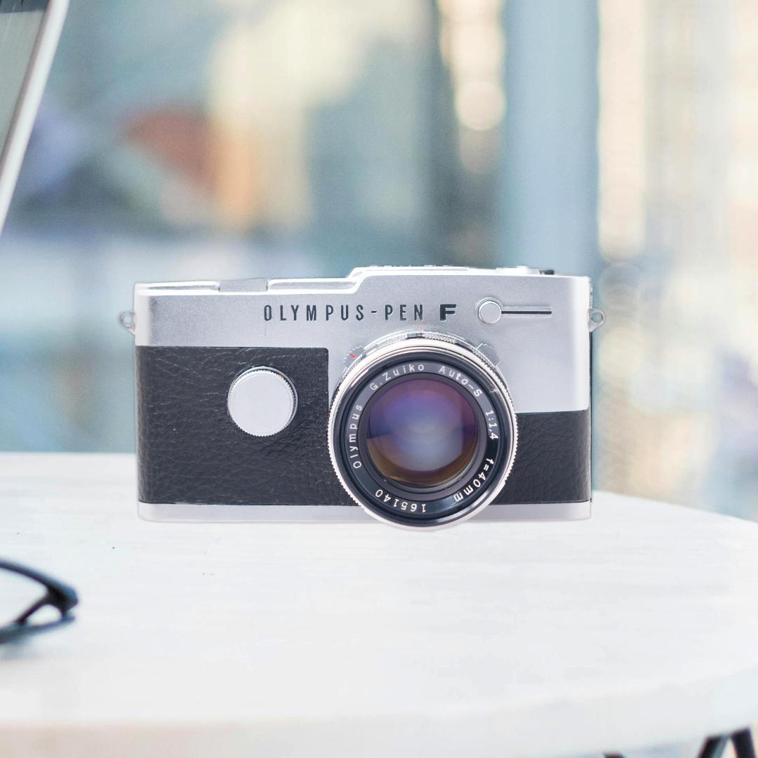 ❀PEN　FT❀F1.4❀ペンFT❀本革貼替❀ OLYMPUS❀オリンパス❀