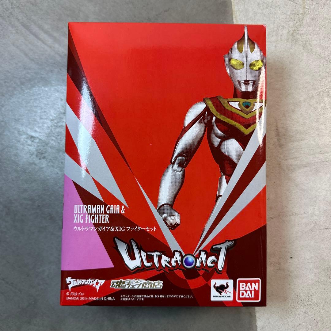 ウルトラマンガイア&XIG ファイターセット 魂ウェブ商店 円谷プロ