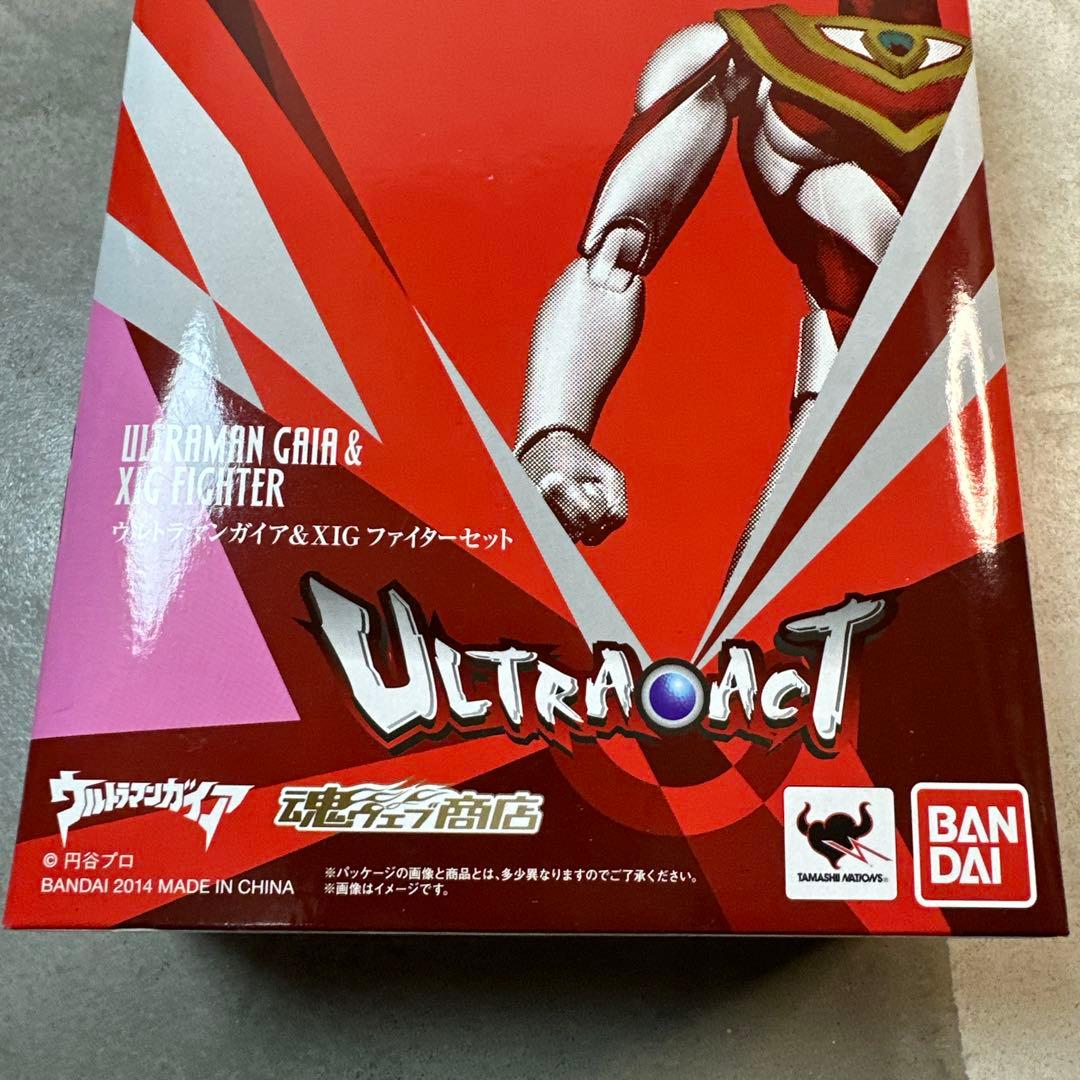 ウルトラマンガイア&XIG ファイターセット 魂ウェブ商店 円谷プロ