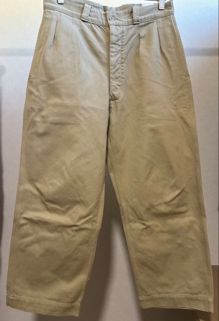 12サイズ フランス軍 M52 チノパン 60s 後期