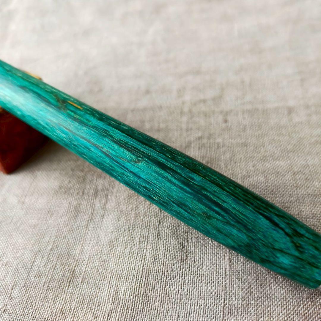 【森】　ハンドメイド　木軸ボールペン　スタビライズドウッド　G2