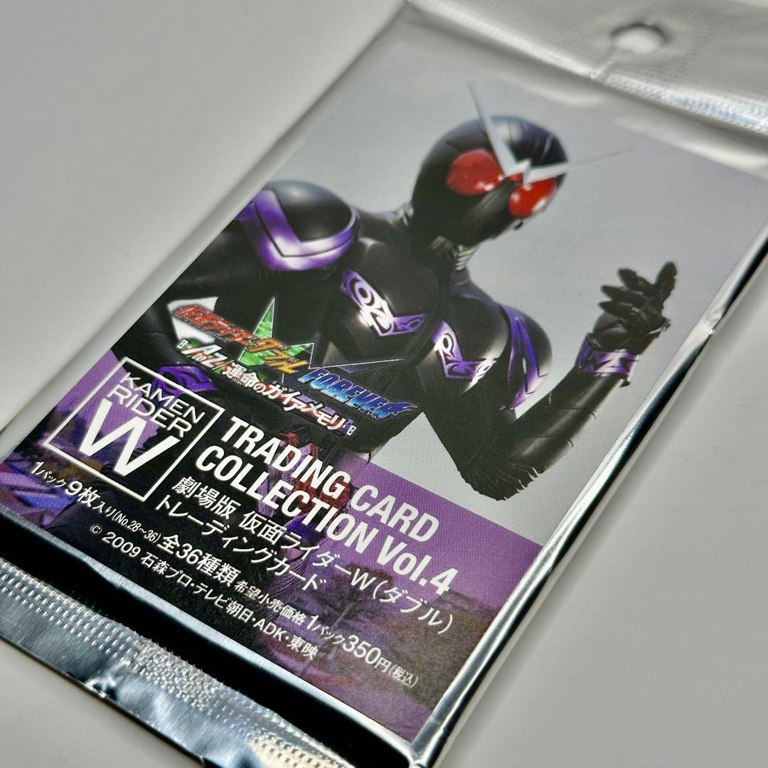 劇場版 仮面ライダーW ダブル トレーディングカードパック 4セット