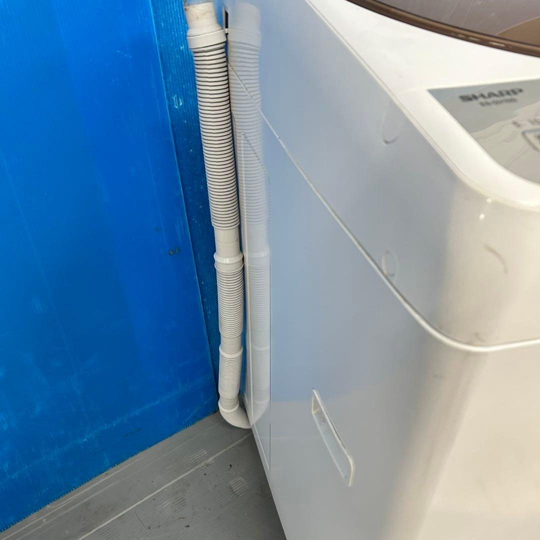 537 SHARP 洗濯機　容量10kg 美品　保証込み　インバーター搭載　綺麗