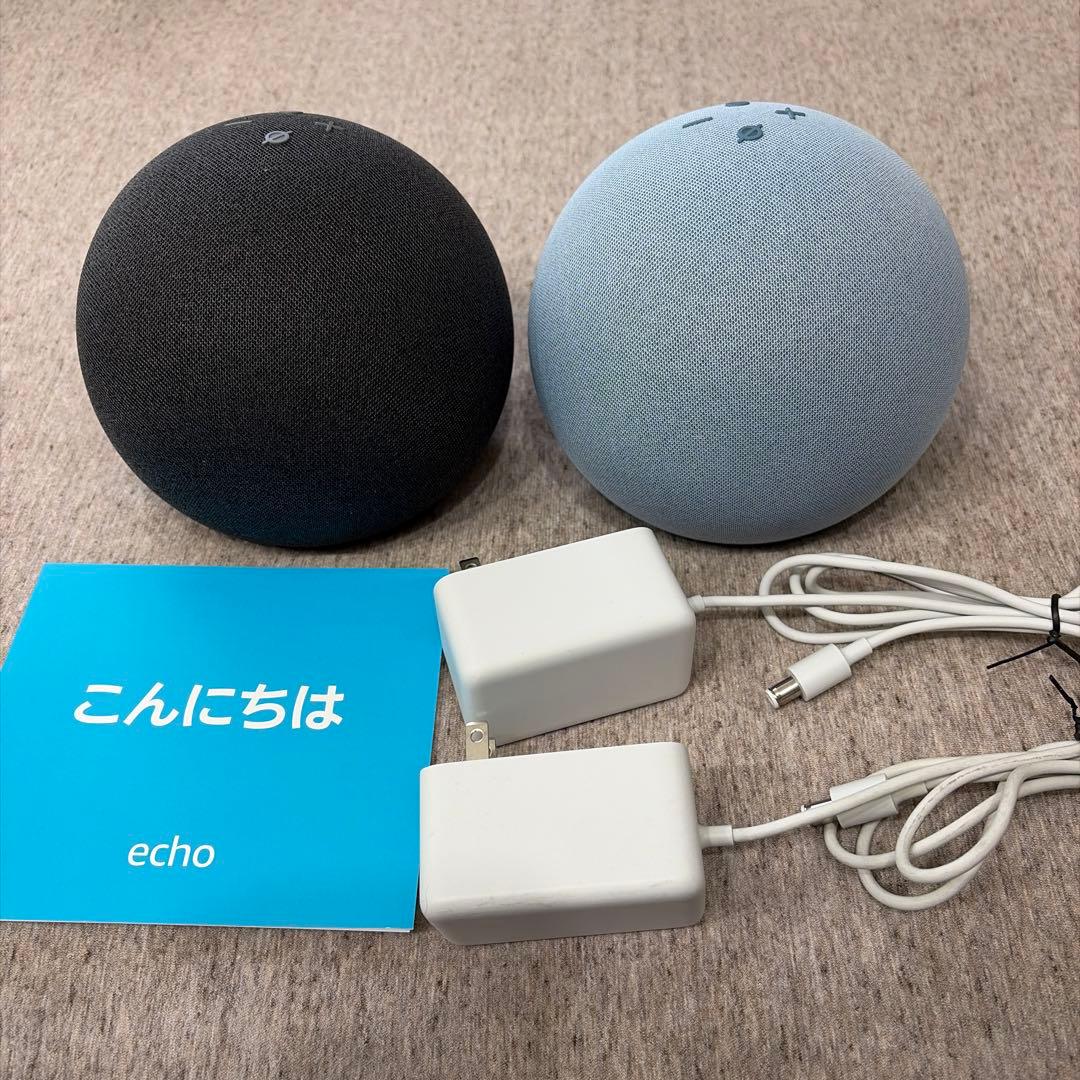 Amazon Echo 2台セット 第4世代 大きい方のEcho