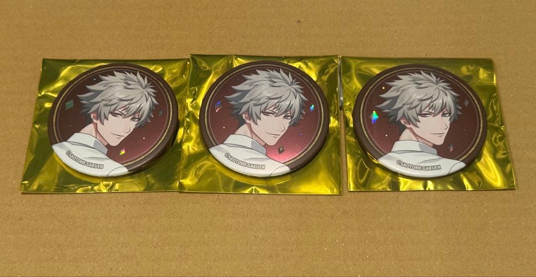 うたプリ　スイパラ　ライエモ　缶バッジ　黒崎蘭丸3個