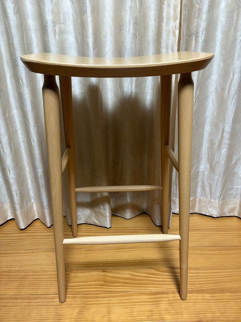 QUON クオン　スツール カウンターチェア ポーランド　木製 天然木