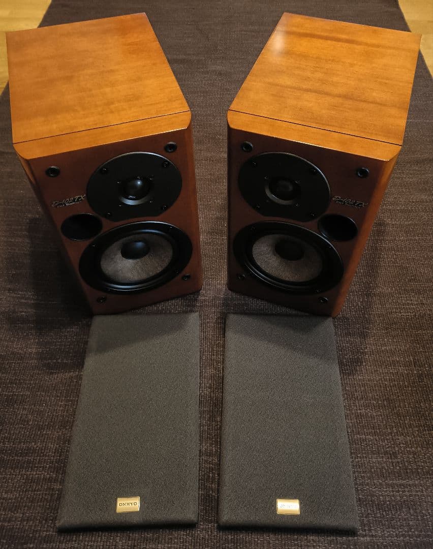 ONKYO D-102TX 吸音材交換、D-102EXのウーハーに交換