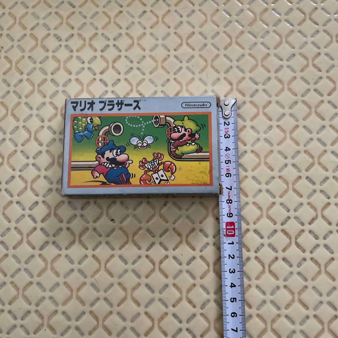 ファミコンカセット実物大消しゴム　マリオブラザーズ