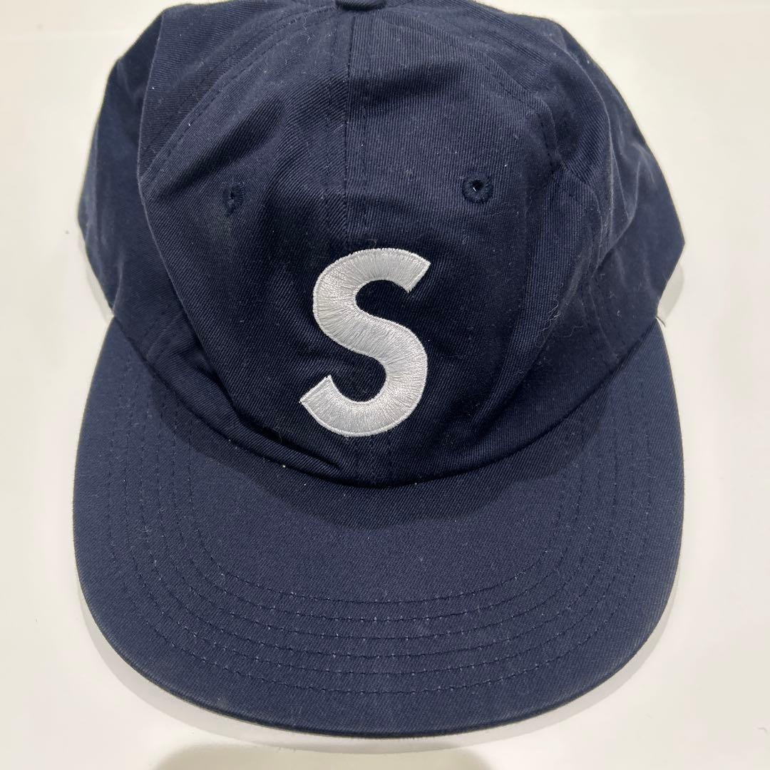 supreme シュプリーム　S Logo Cap キャップ　ネイビー