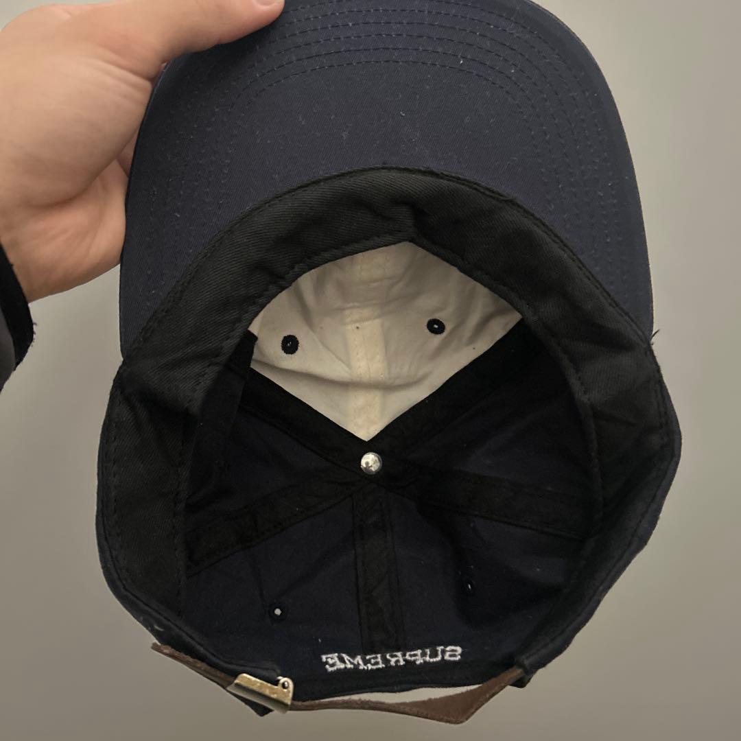 supreme シュプリーム　S Logo Cap キャップ　ネイビー