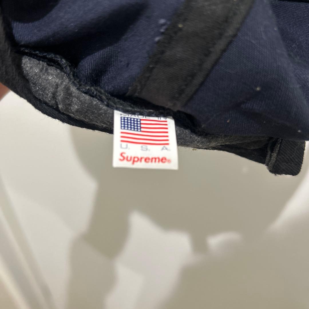 supreme シュプリーム　S Logo Cap キャップ　ネイビー