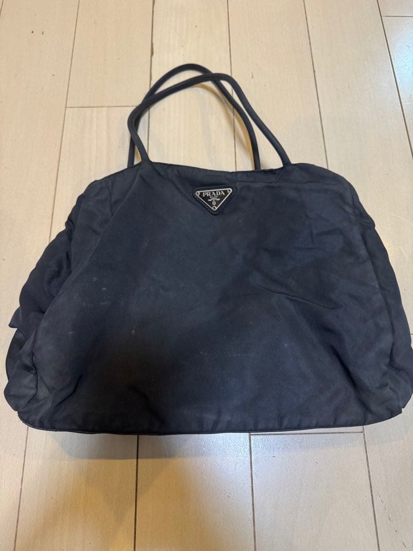 PRADA ナイロン トートバッグ ブラック